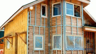 Затоплянето на дървени къщи отвън: материали и технологии
