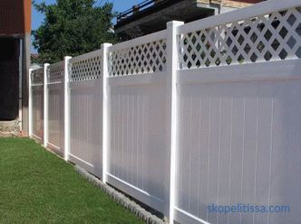 Декоративна пластмасова ограда: видове, цени, технология за монтаж