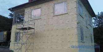 Затопляне на фасадата на частна къща: необходимостта, избора на материали, облицовка