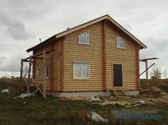 Какво може да се изгради дървена къща, на стойност до 1 милион рубли