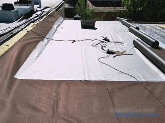 Ремонт на плоски покриви: използвани материали и технологии