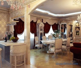 Интериорът на хола в къщата - основните правила за създаване на елитен декор