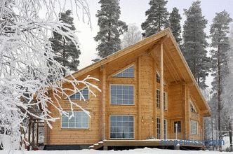 Зимни къщи от бар "до ключ" за целогодишно постоянно пребиваване, проекти и цени в Москва
