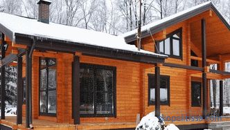 Зимни къщи от бар 
