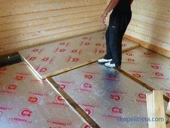 Затоплянето на пода в дървена къща - как и по-добре
