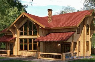 Къщи от залепен дървен материал 