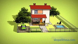 Проекти на къщи от газобетонни и пенобетонни блокове до 100 кв.м. m: видове, примери, предимства на материала