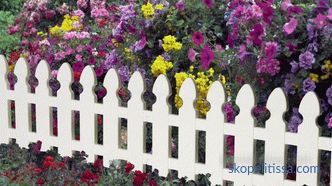 Градински дизайнерски цветни лехи: цени за фехтовка