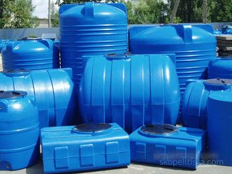 Пластмасови акумулиращи резервоари за канализационни системи, септични ями за вили и вили, избор и монтаж