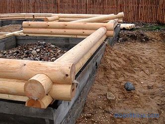 проекти на дървени бани от дървена къща, снимки, цени за строителство в Москва